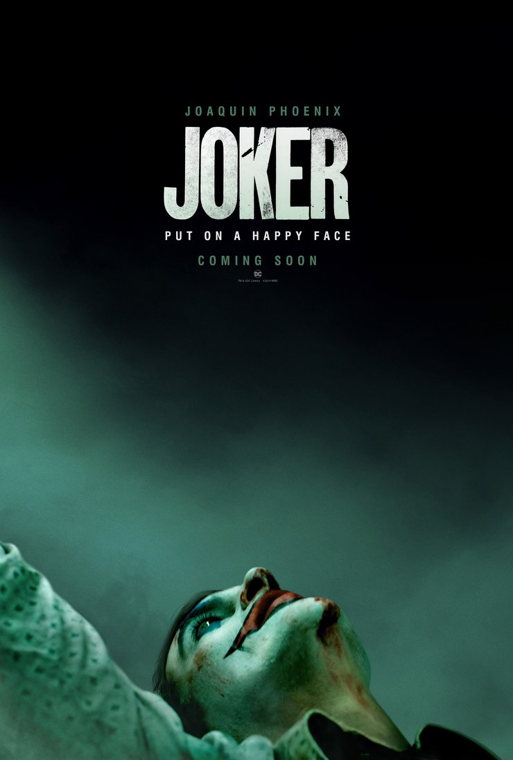 Joker Poster - بهترین پوستر های فیلم 2019